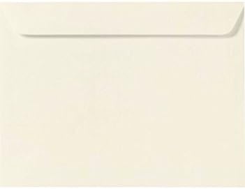 LUXPaper 9 x 12 Booklet Envelopes | Natural Linen | 80lb. Text | 250 Qty - Image 4