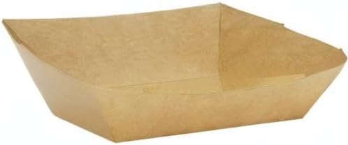 Karat [3 lbs - 500 Pack Kraft Paper Food Serving Tray - Image 8