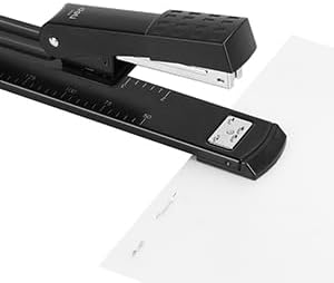 Deli Long Reach Stapler with 1000 Staples, 20 Sheet Capacity, Long Arm Standard - Image 4
