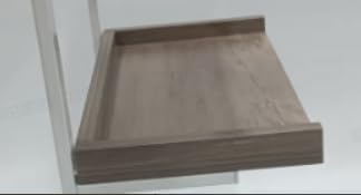 Office Desk Shelf Organizer, Wood Desktop Bookshelf Supplies Storage Rack - Image 8