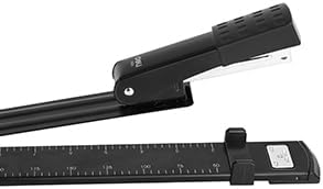 Deli Long Reach Stapler with 1000 Staples, 20 Sheet Capacity, Long Arm Standard - Image 5