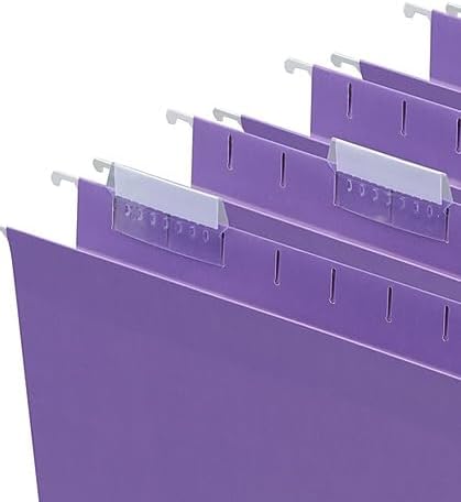Staples Hanging File Folders, Letter Size, Durable Construction – 50/Carton - Image 5