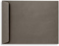 LUXPaper 9 x 12 Open End Envelopes | Peel & Press | Smoke Gray | 80lb. Text | 1 by LUXPaper