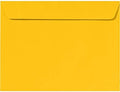 LUXPaper 9 x 12 Booklet Envelopes | Sunflower Yellow | 80lb. Text | 50 Qty by LUXPaper