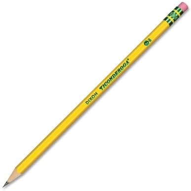 Ticonderoga Wood-Cased Pencils, Unsharpened, 2 HB Soft - Image 4