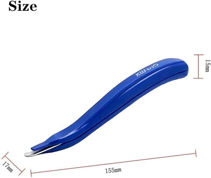 1Pc Pink Portable Staple Remover Magnetic Head Staple Removal Tool Handheld - Image 2