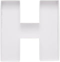 Cardboard Letter Fillable Charcuterie Board Candy Food Tray, 12.2 inch by Dylcypheria