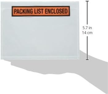 Sales4Less Packing List Envelopes 7.5" X 5.5" Pouches Invoice Enclosed Adhesive - Image 3