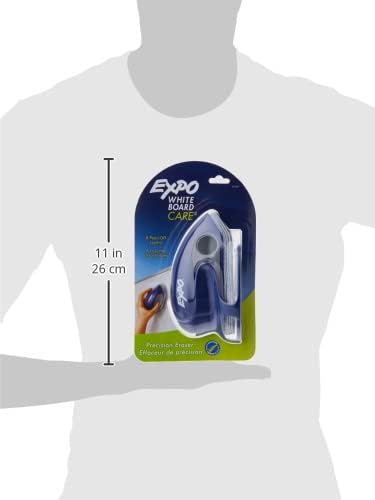 EXPO Precision-Point Whiteboard Eraser, 8 Peel-Off Layers, Docking Station - Image 3