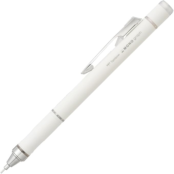 Tombow Mechanical Pencil, MONO Monograph Grip, Ivory DPA-151A by Tombow