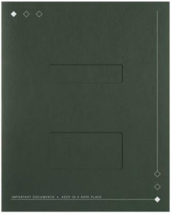 Tax Return Folder with Side-Staple Tabs by EGPChecks
