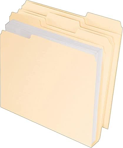 Pendaflex Double Stuff File Folders, Letter Size, 1/3 Cut - Image 8