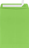 LUXPaper 9 x 12 Open End Envelopes | Peel & Press | Limelight Green | 80lb. by LUXPaper