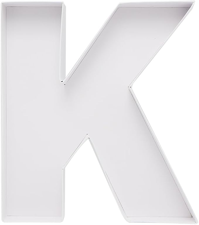 Cardboard Letter Fillable Charcuterie Board Candy Food Tray, 12.2 inch by Dylcypheria