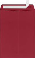 LUXPaper 9 x 12 Open End Envelopes | Peel & Press | Garnet Red | 80lb. Text | by LUXPaper