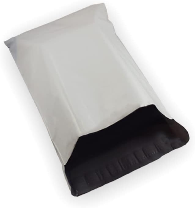 5 EcoSwift 19 x 24 White Poly Mailers Size #8 Self Sealing Bulk Packaging by EcoSwift