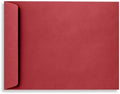 LUXPaper 9 x 12 Open End Envelopes | Peel & Press | Ruby Red | 80lb. Text | 1 by LUXPaper