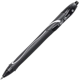 BIC Gelocity Quick Dry Black Gel Pens, Medium Point, Supplies - Image 4