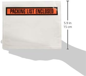 SALES4LESS Packing List Envelopes 7.5" X 5.5" Pouches Invoice Enclosed Adhesive - Image 3