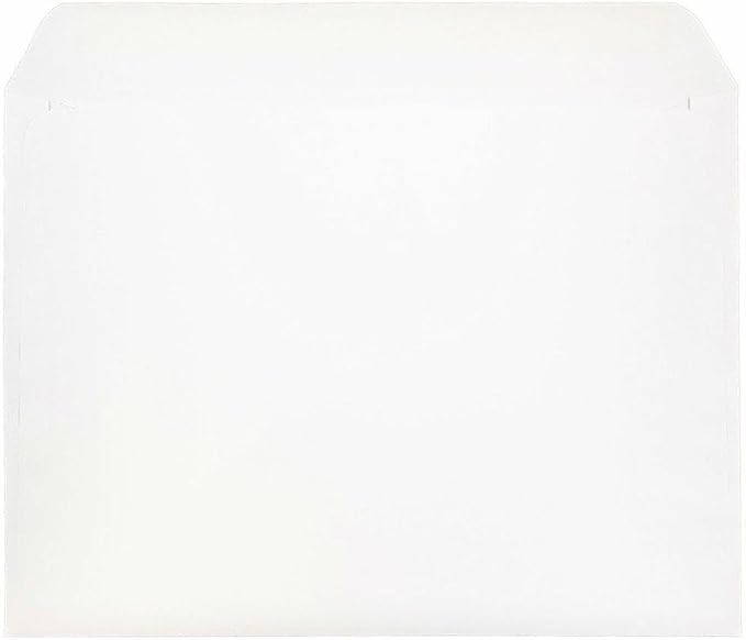 LUXPaper 9 x 12 Booklet Envelopes | Bright White | 28lb. Text | 50 Qty - Image 2
