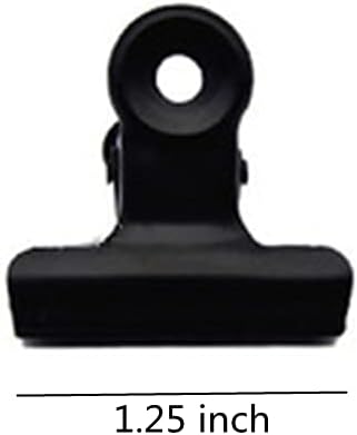 30 Pack Black Metal Bulldog Binder Clips - Image 2