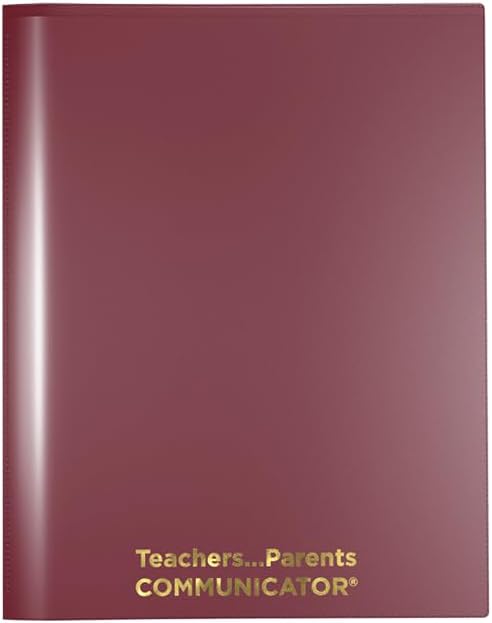 Nicky's Folders® English Communicator, Parent-Teacher Folder, Patented by Rochester100