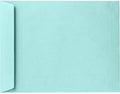 LUXPaper 9 x 12 Open End Envelopes | Peel & Press | Seafoam Blue | 80lb. Text | by LUXPaper
