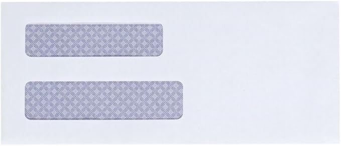 Quality Park #8 5/8 Double-Window Security Envelopes, Self-Sealing, Tamper - Image 4