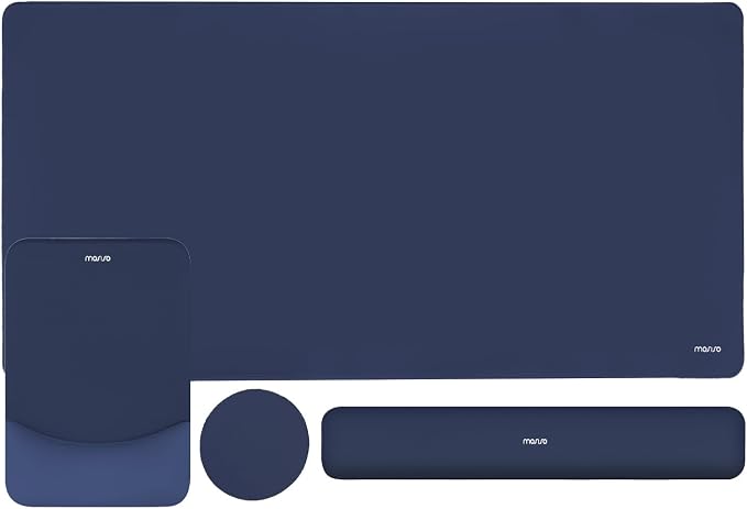 MOSISO Keyboard Mouse Pad Set, Large Gaming Mouse Pad&Rectangular Keyboard by MOSISO