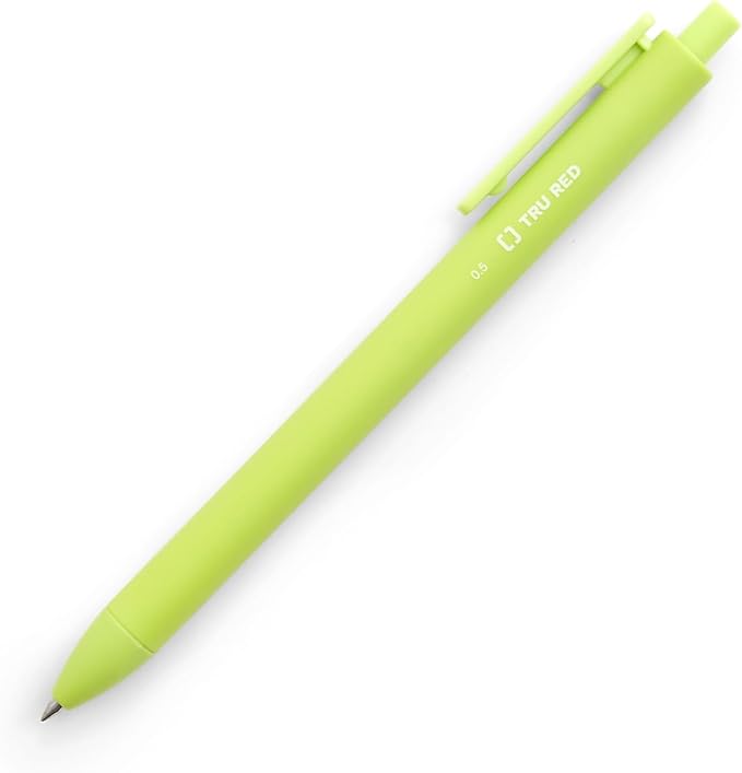 TRU RED Retractable Gel Pens, Fine Point 0.5mm, 15 Pack – Quick‑Dry Pens - Image 5