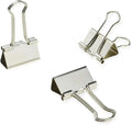 HAHIYO Binder Clips Paper Clamps Spring Steel Sturdy Small 0.75 inches Width by HAHIYO