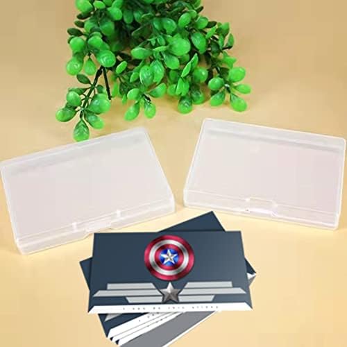 8 Pack Business Card Case, Credit Cards Case, plastic Business Card Holder - Image 5