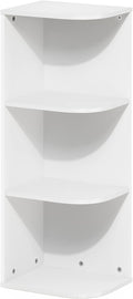 Furinno PASIR Book Shelf, 3-Tier Corner Bookshelf by Furinno-FitsYourSpaceFitsYourBudget
