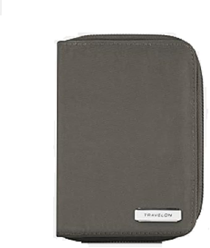 Travelon RFID Blocking Passport Zip Wallet - Image 5
