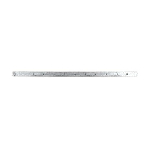 PEC Tools Made in USA Machinist Rule, Satin Chrome Finish, Markings 1/32" - Image 2