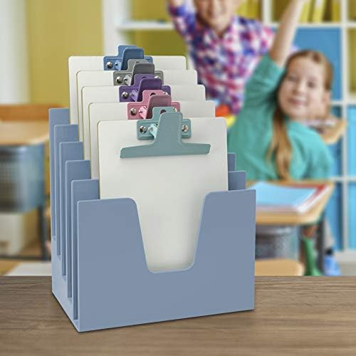 Acrimet 5 Section Incline File Sorter Organizer, Desktop Mail Holder, - Image 6