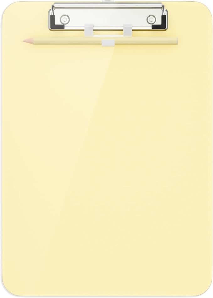 Hongri Plastic Clipboard with Pen Holder, Nurses and Women, Low Profile Clip - Image 9