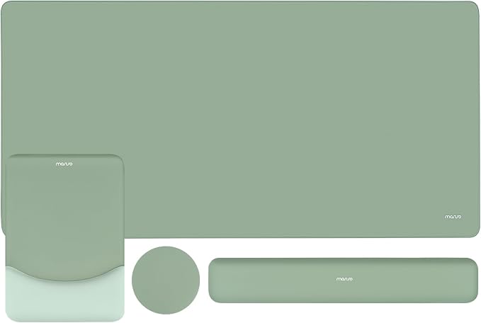 MOSISO Keyboard Mouse Pad Set, Large Gaming Mouse Pad&Rectangular Keyboard by MOSISO