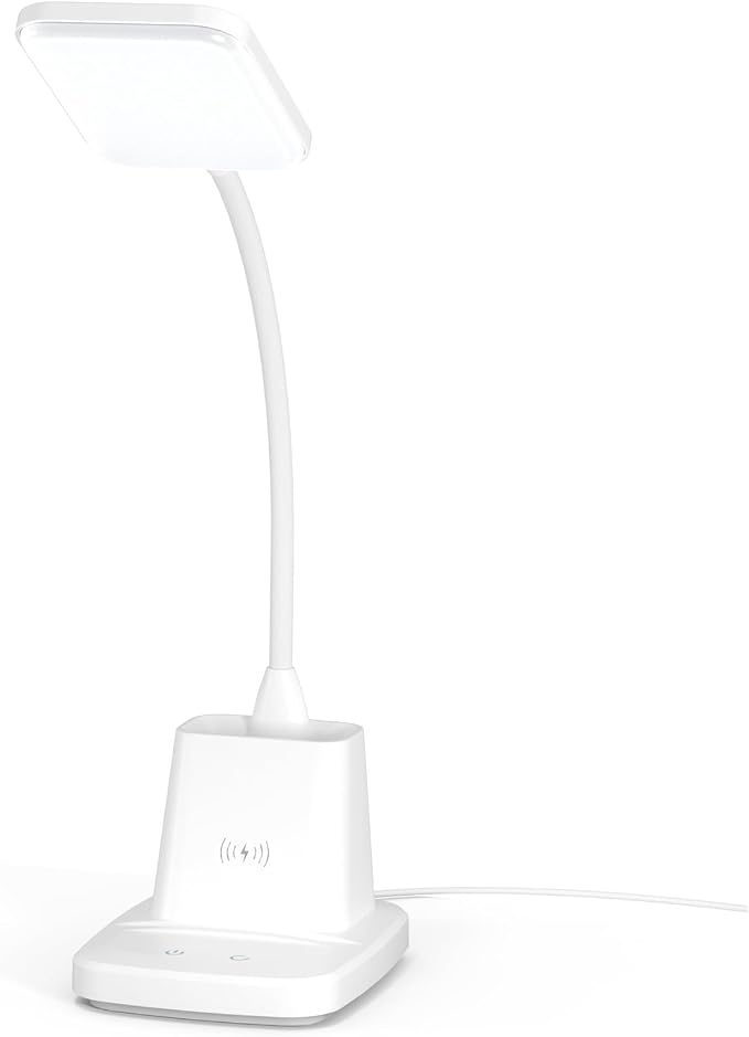 Upgraded LED Desk Lamp with Wireless Charger, 3 Color Modes, CRI 85, 800 Lumen - Image 7