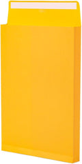 6x9 Expanding Manilla Envelopes Self Seal, 25 Pack Goefun Small Yellow Mailing by Goefun