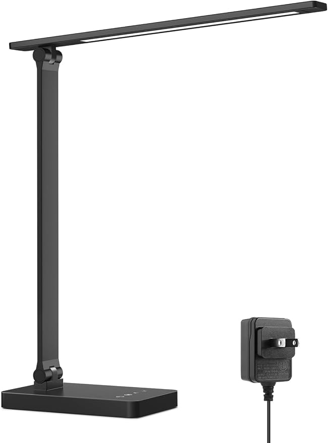 Lepro LED Desk Lamp for Home Office, 9.5W 750LM Metal Touch Control Desk Light by Lepro