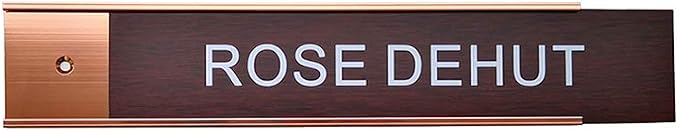 Nameplate Holder Wall or Door 5Pack - Image 4