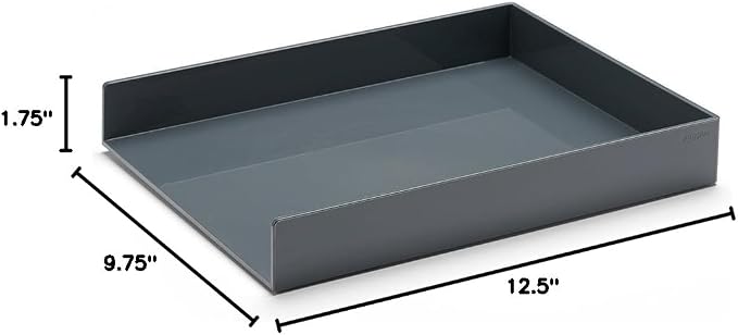 Poppin Stackable Letter Tray - Image 4
