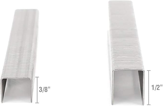 Arrow T50 Stainless Steel Staples Pack Set #508SS1 1/2'' 12mm and #506SS1 3/8'' - Image 5