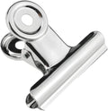 HAHIYO 2inch Silver Bulldog Clips Metal File Hinge Binder Clips Clamps Save by HAHIYO
