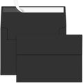 100 Packs Black 5x7 Envelopes, A7 Envelopes by Ouzoustate
