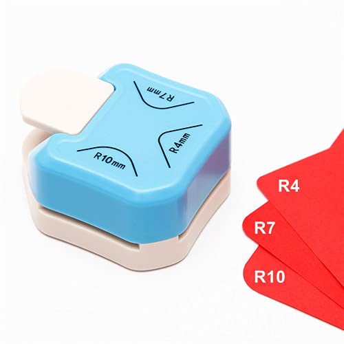 QIQQIKIN Paper Corner Rounder 3 in 1 （R4mm+R7mm+R10mm）， Punches - Image 2