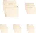 Smead File Folders Letter Size, Reinforced 1/3-Cut Tab, Letter Size, Manila by SMEAD