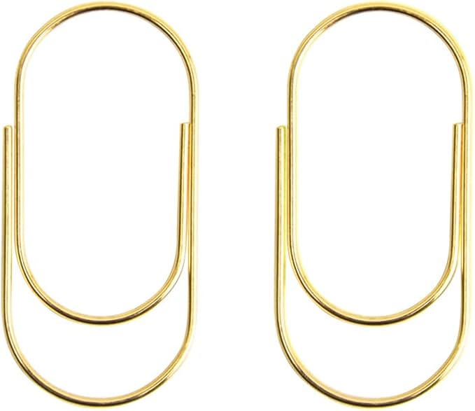 Gold Jumbo Big Paper Clips - Image 4