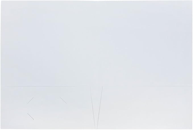JAM PAPER Two Pocket Textured Linen Presentation Folders - Image 2